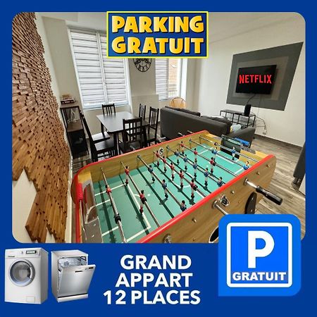 22 Chic & Cosy Grand Appart 92M2 Parking Gratuit Hypercentre Netflix Saint-Etienne  Exteriör bild
