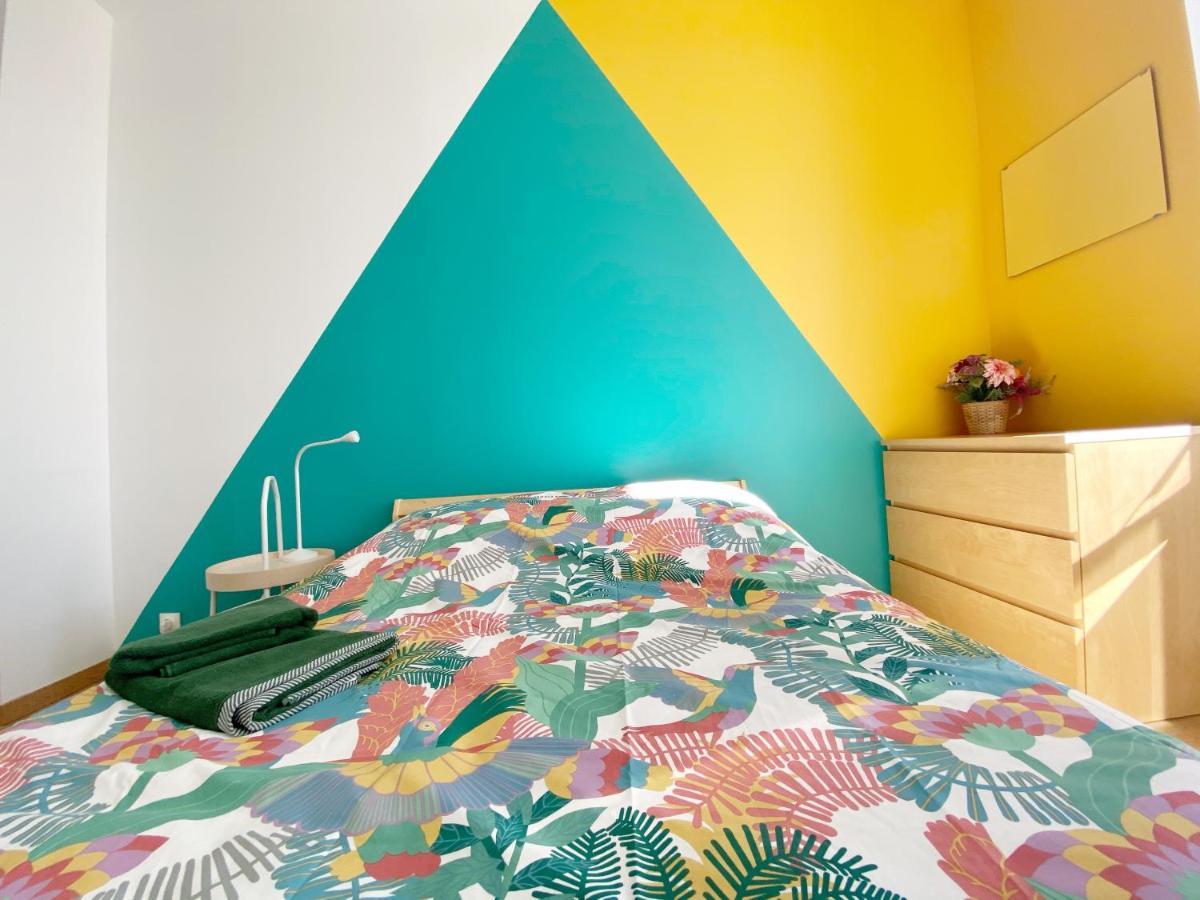 22 Chic & Cosy Grand Appart 92M2 Parking Gratuit Hypercentre Netflix Saint-Etienne  Exteriör bild